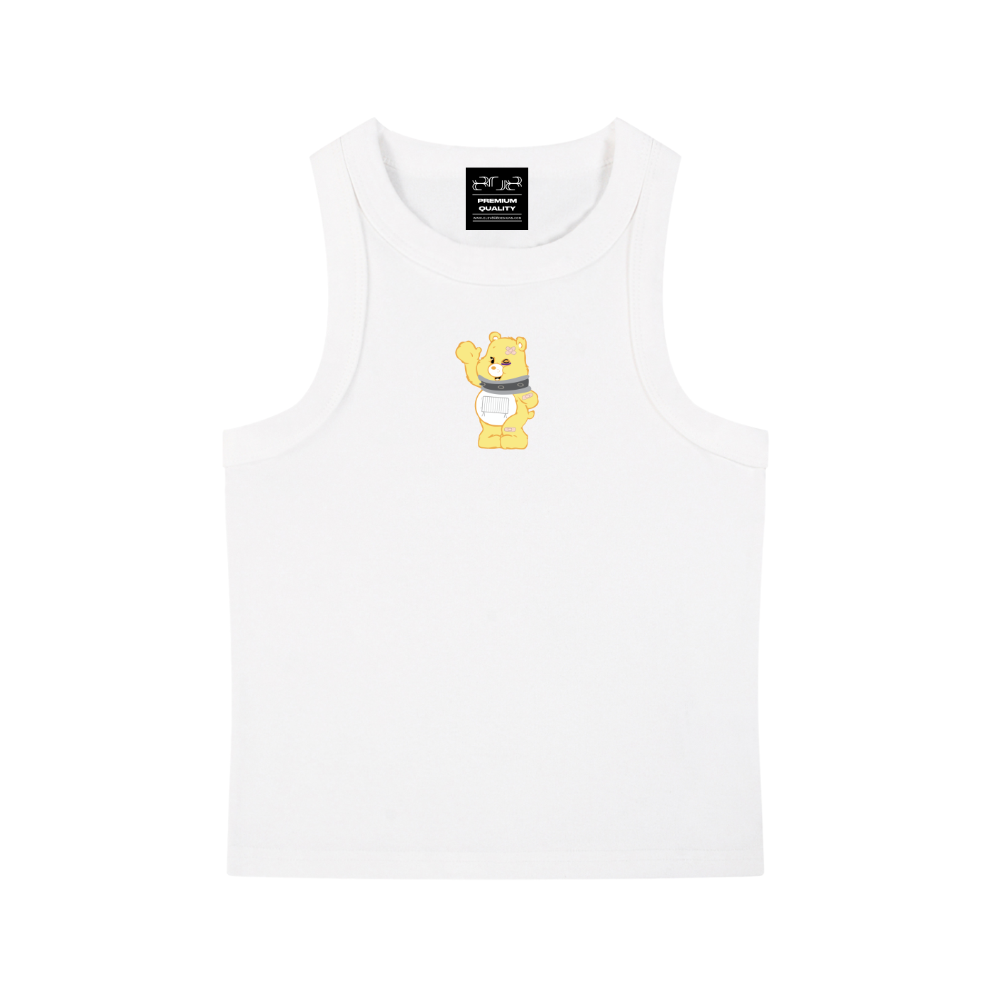 Neck Breaker Bear Tank Top