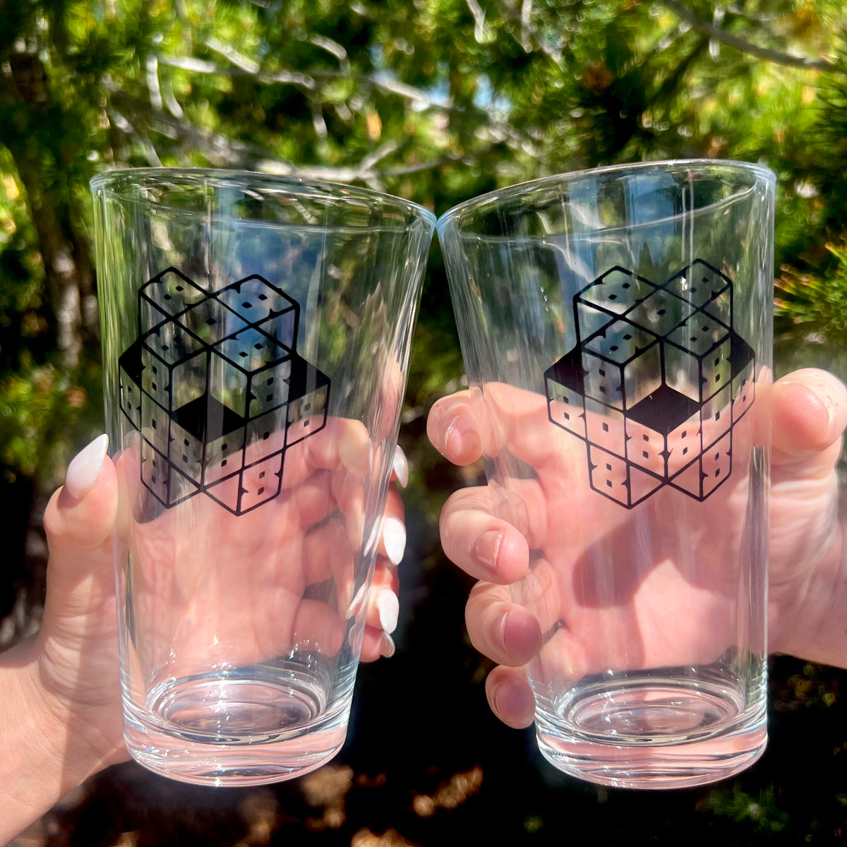 808 PINT GLASS