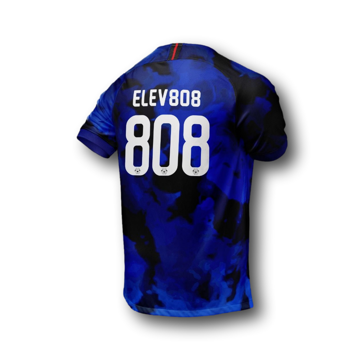 USA 808 Blue and Black Soccer Jersey