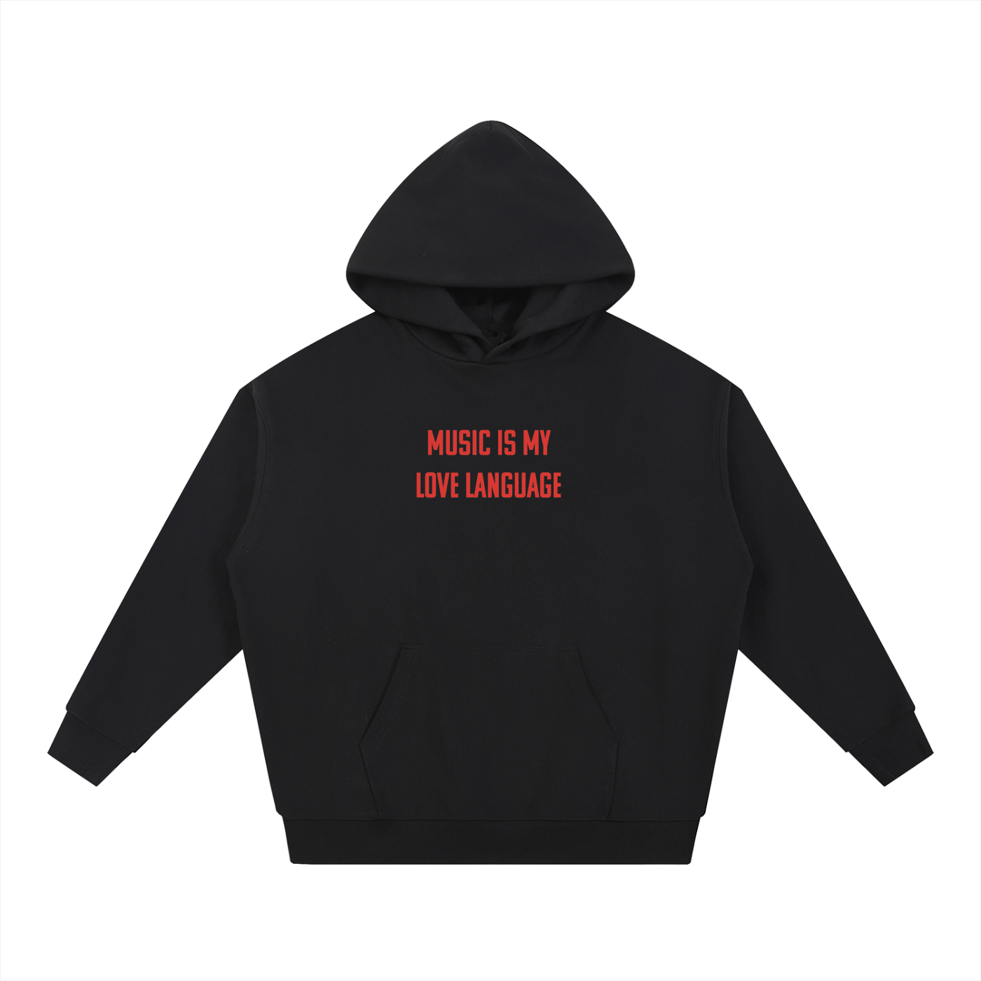 Music Is My Love Language Hoodie